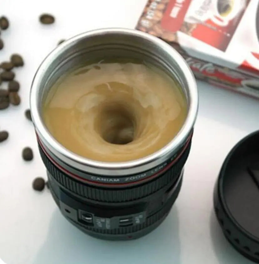 AutoBlend Camera Lens Coffee Mug