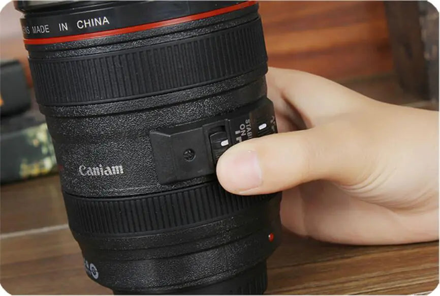 AutoBlend Camera Lens Coffee Mug