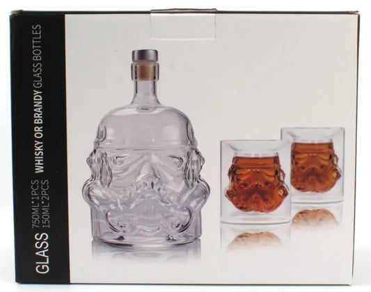 Borosilicate Modern Decanter Set